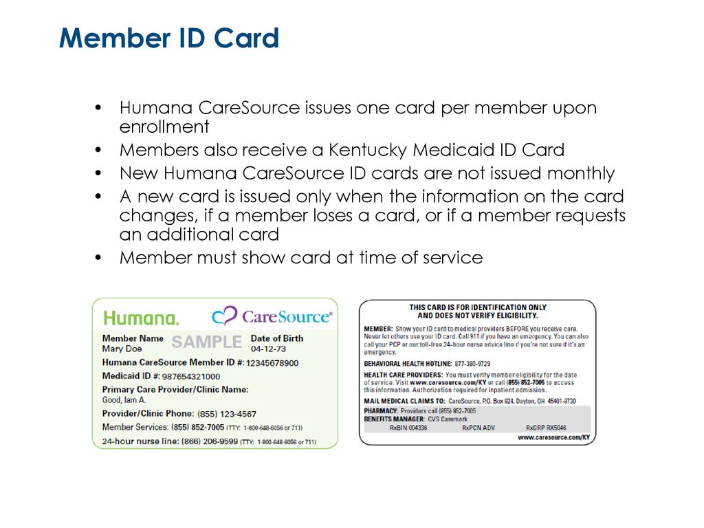 Ohio medicaid card caresource cognizant projects
